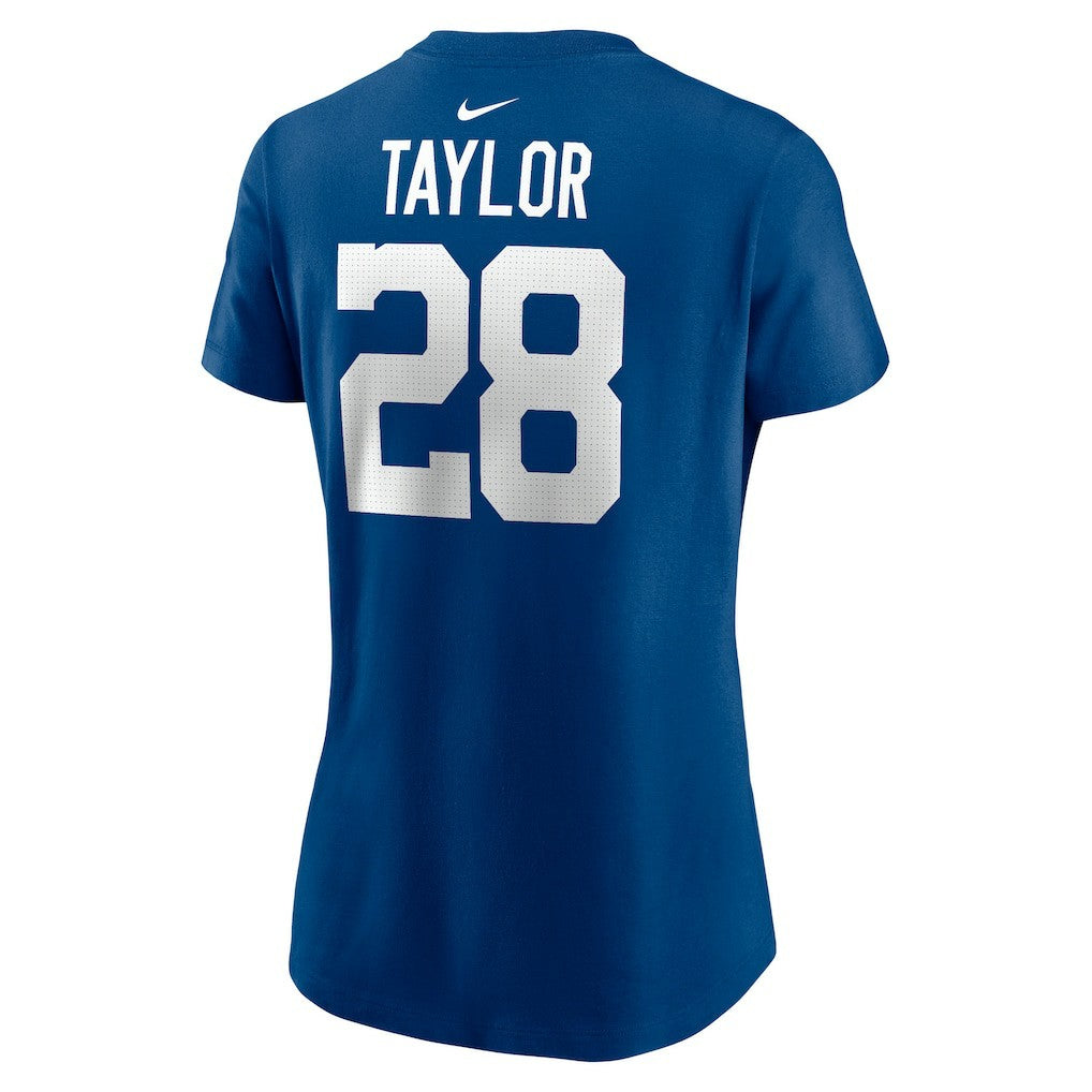 Jonathan Taylor Indianapolis Colts Women's Player Name & Number T-Shirt - Royal cheap