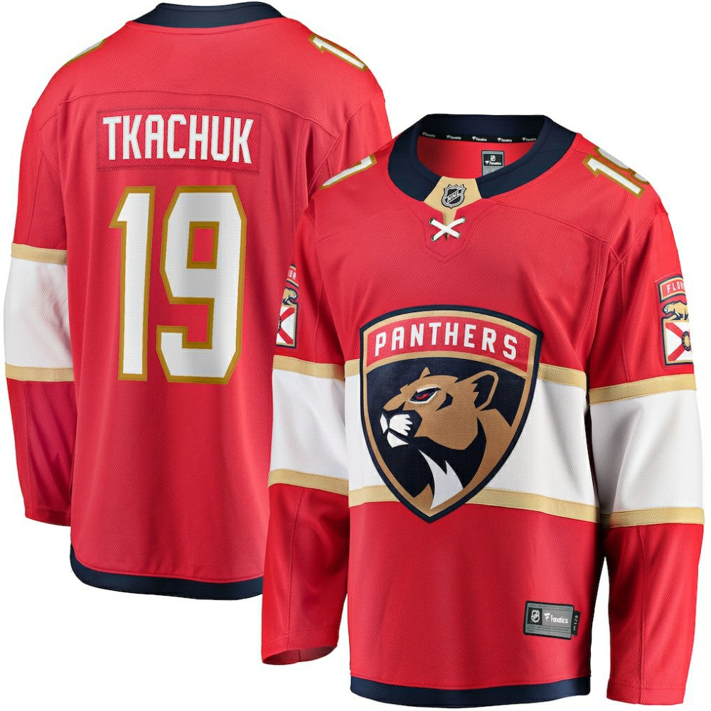 Matthew Tkachuk Florida Panthers Fanatics Home Breakaway Player Jersey - Red Jerseys