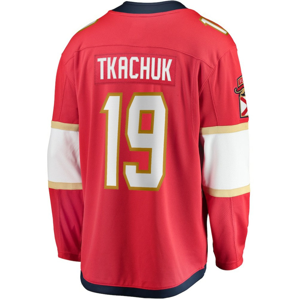 Matthew Tkachuk Florida Panthers Fanatics Home Breakaway Player Jersey - Red Jerseys