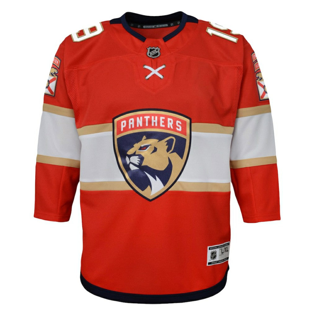 Matthew Tkachuk Florida Panthers Youth Home Premier Player Jersey - Red Jerseys
