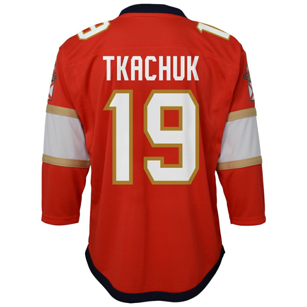 Matthew Tkachuk Florida Panthers Youth Home Replica Player Jersey - Red Jerseys
