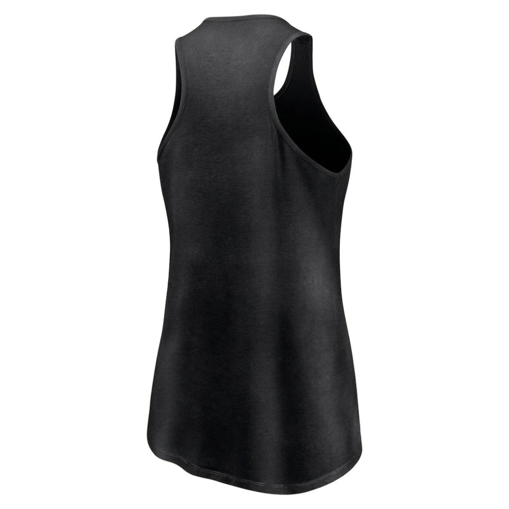 San Francisco Giants Women's Simplicity Swing Racerback Scoop Neck Tank Top Black