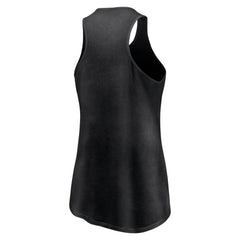 San Francisco Giants Women's Simplicity Swing Racerback Scoop Neck Tank Top Black