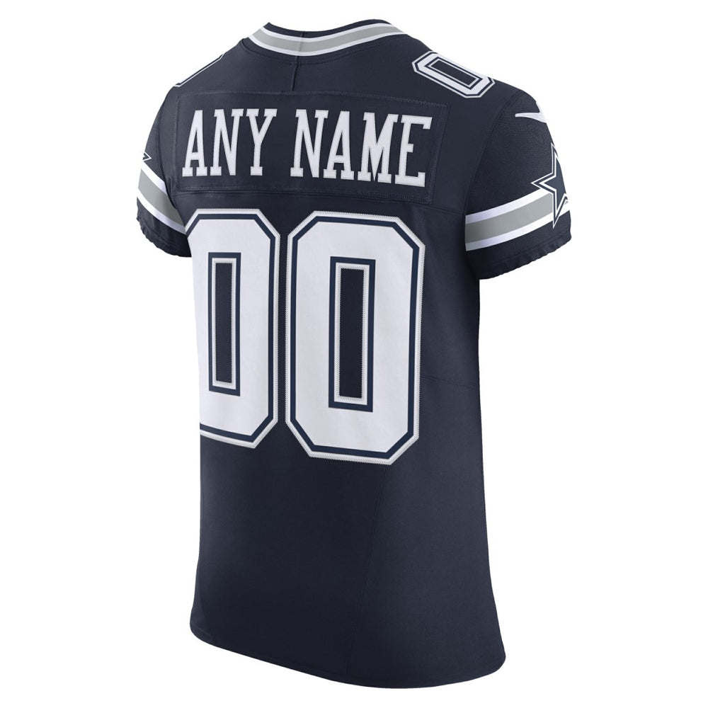 Dallas Cowboys Vapor F.U.S.E. Elite Custom Jersey - Navy online