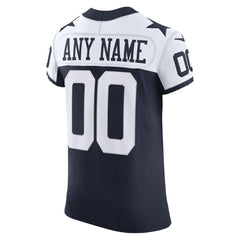 Dallas Cowboys Vapor F.U.S.E. Elite Custom Jersey - Navy on sale
