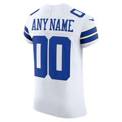 Dallas Cowboys Vapor F.U.S.E. Elite Custom Jersey - White sale