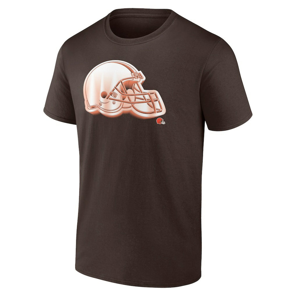 Cleveland Browns Chrome Dimension T-Shirt - Brown discount