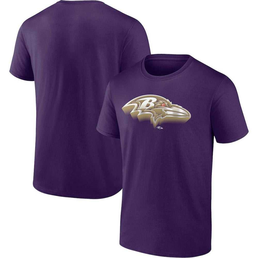 Baltimore Ravens Chrome Dimension T-Shirt - Purple for sale