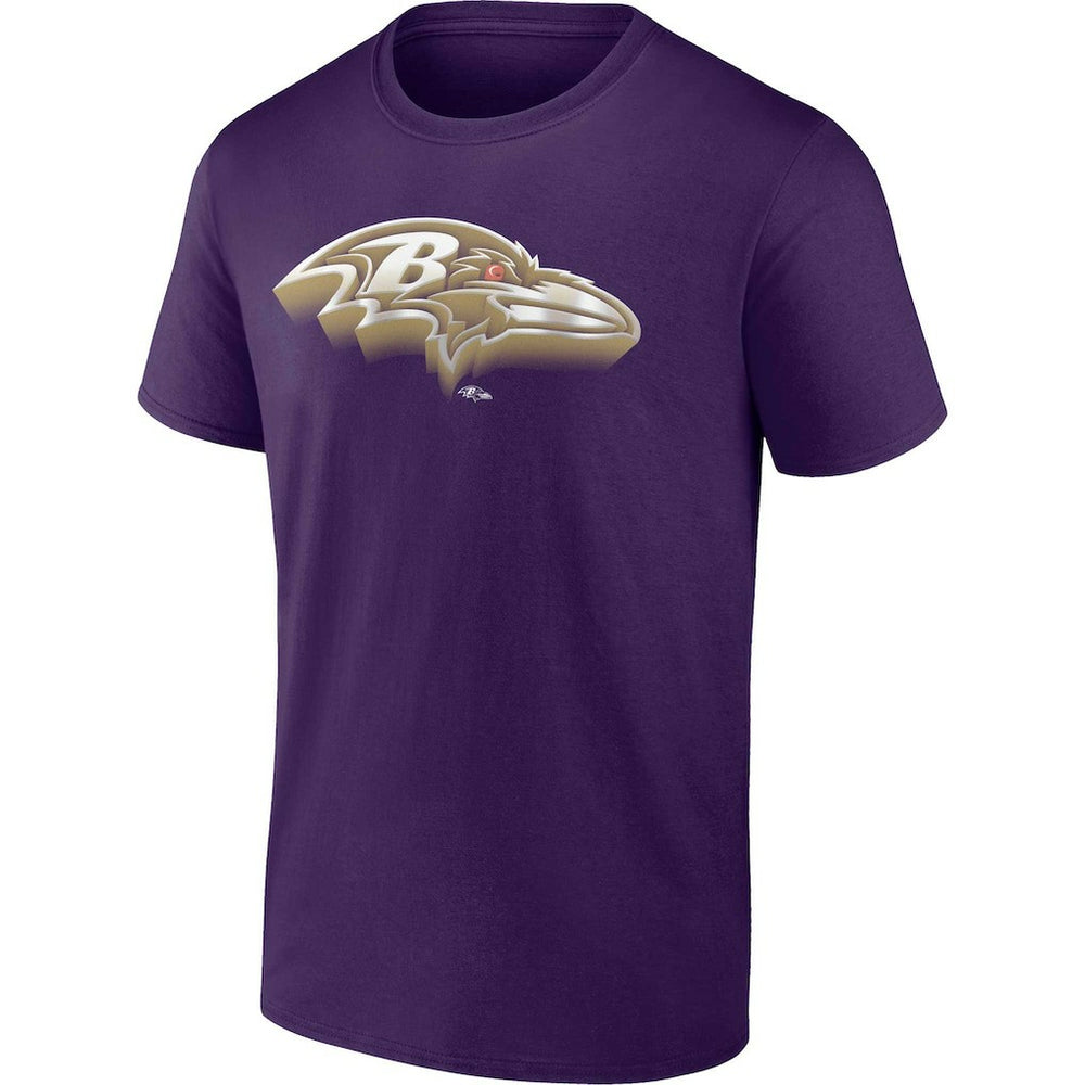 Baltimore Ravens Chrome Dimension T-Shirt - Purple for sale