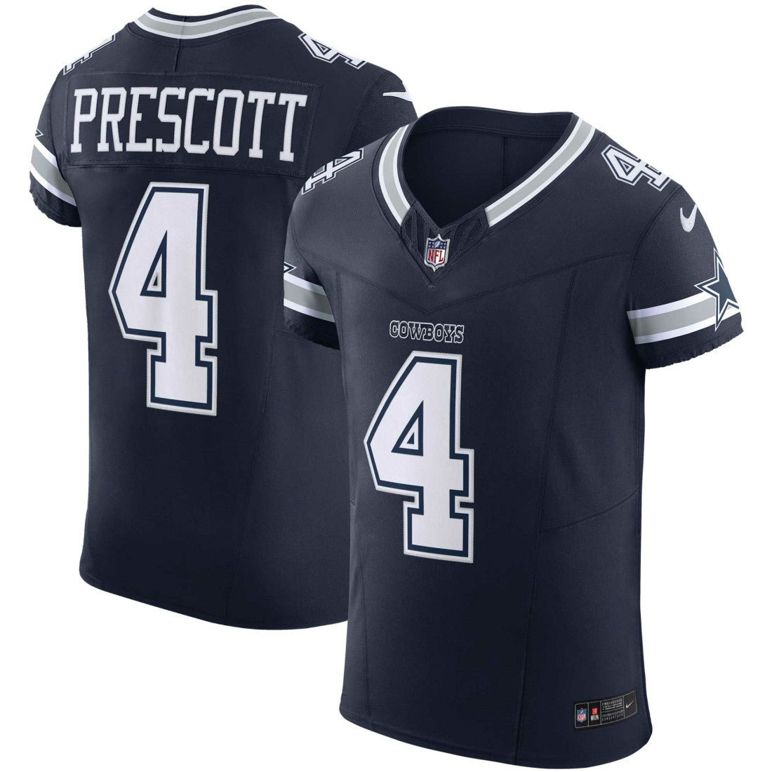 Dak Prescott Dallas Cowboys Vapor F.U.S.E. Elite Jersey - Navy outlet