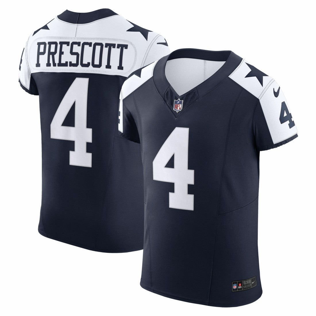 Dak Prescott Dallas Cowboys Alternate Vapor F.U.S.E. Elite Jersey - Navy on sale
