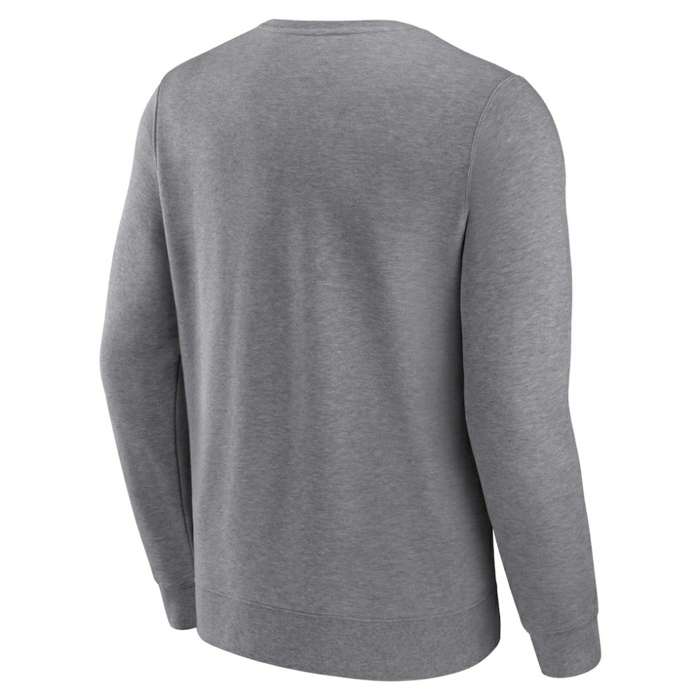 Washington Nationals Simplicity Pullover Sweatshirt Heather Gray