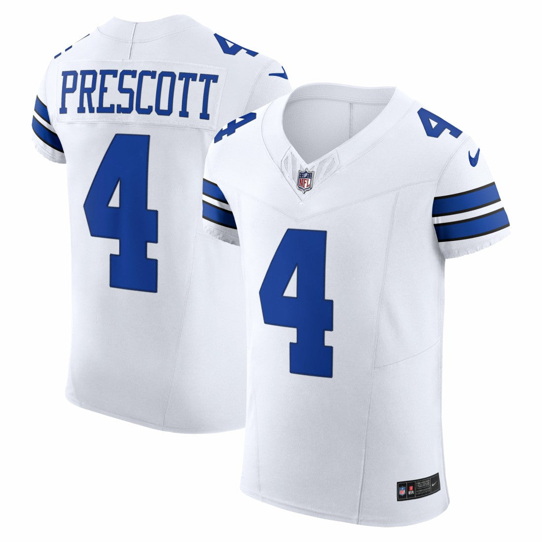 Dak Prescott Dallas Cowboys Vapor F.U.S.E. Elite Jersey - White cheap