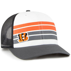 Cincinnati Bengals '47 Youth Cove Trucker Snapback Hat - White/Charcoal discount