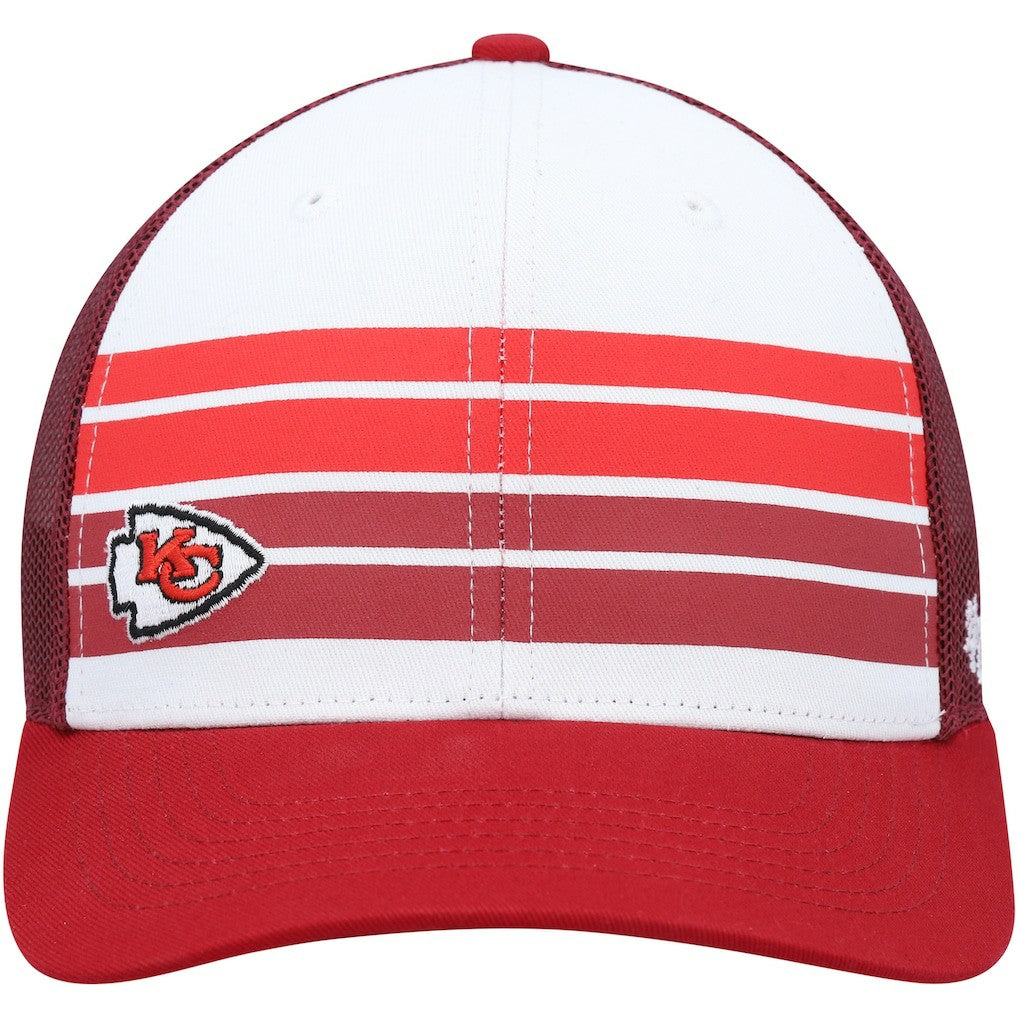 Kansas City Chiefs '47 Youth Cove Trucker Snapback Hat - White/Red sale
