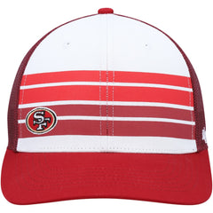 San Francisco 49ers '47 Youth Cove Trucker Snapback Hat - White/Scarlet online