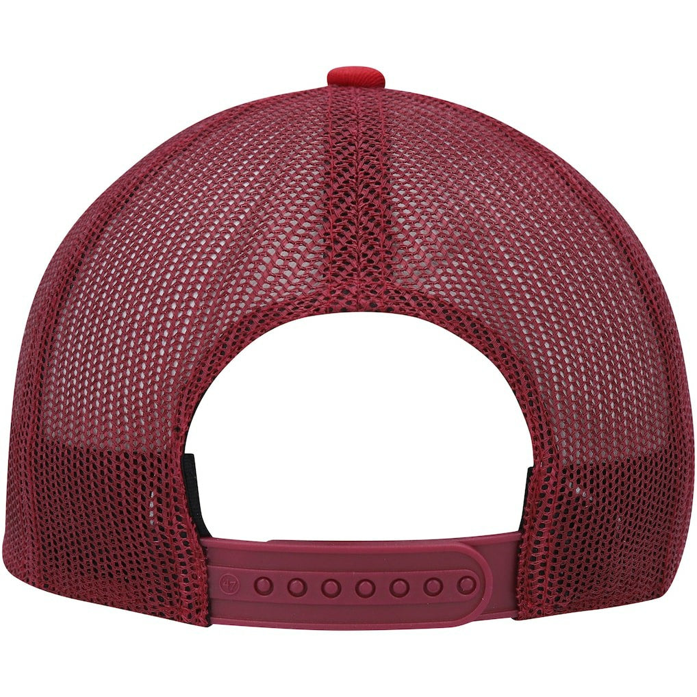 San Francisco 49ers '47 Youth Cove Trucker Snapback Hat - White/Scarlet online