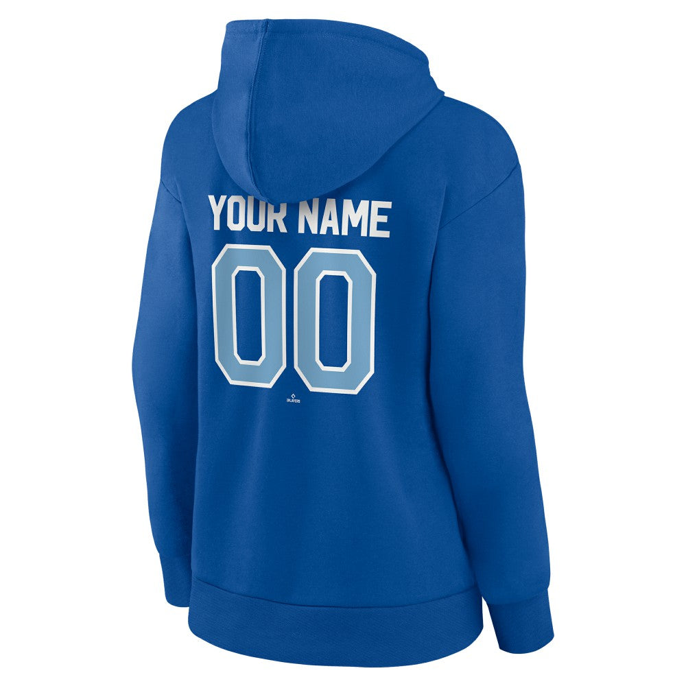Kansas City Royals Women's Personalized Team Winning Streak Pullover Hoodie Royal
