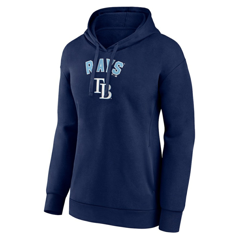 Tampa Bay Rays Women's Personalized Team Winning Streak Pullover Hoodie Navy