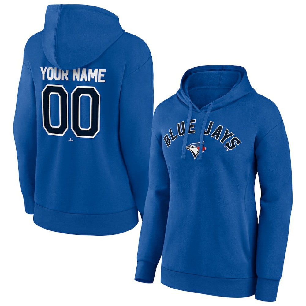 Toronto Blue Jays Women's Personalized Team Winning Streak Pullover Hoodie Royal