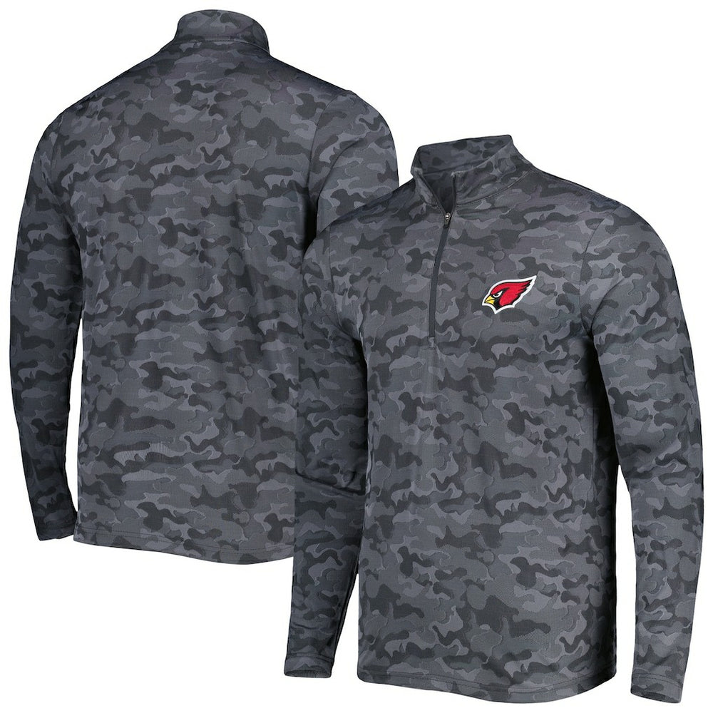Arizona Cardinals Antigua Brigade Quarter-Zip Sweatshirt - Black sale