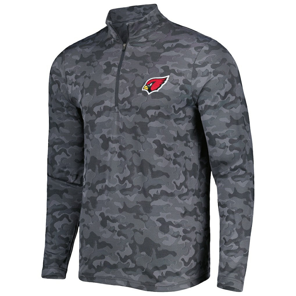Arizona Cardinals Antigua Brigade Quarter-Zip Sweatshirt - Black sale