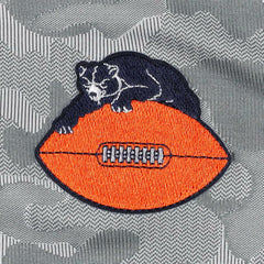 Chicago Bears Antigua Brigade Throwback Quarter-Zip Top - Gray outlet