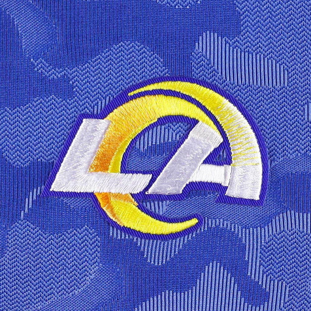 Los Angeles Rams Antigua Brigade Quarter-Zip Sweatshirt - Royal sale