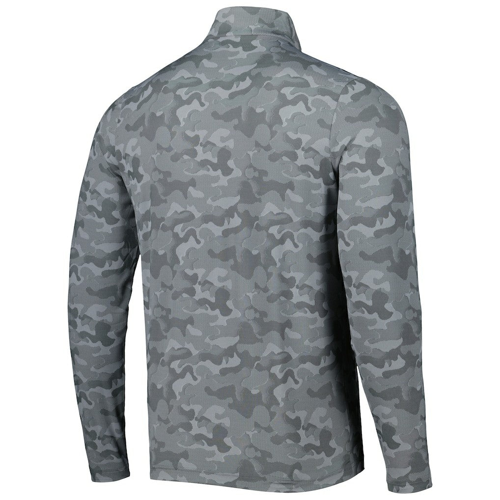 Miami Dolphins Antigua Brigade Throwback Quarter-Zip Top - Gray cheap