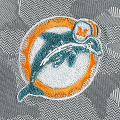 Miami Dolphins Antigua Brigade Throwback Quarter-Zip Top - Gray cheap