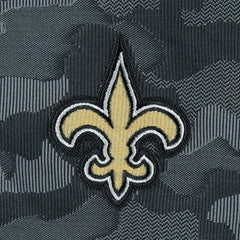 New Orleans Saints Antigua Brigade Quarter-Zip Sweatshirt - Black discount