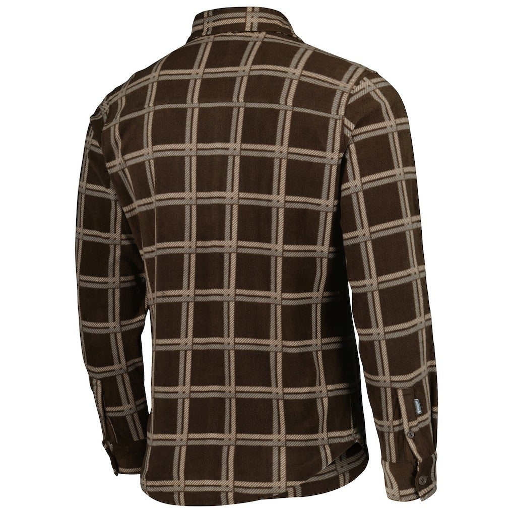 Cleveland Browns Antigua Industry Flannel Button-Up Shirt Jacket - Brown for sale