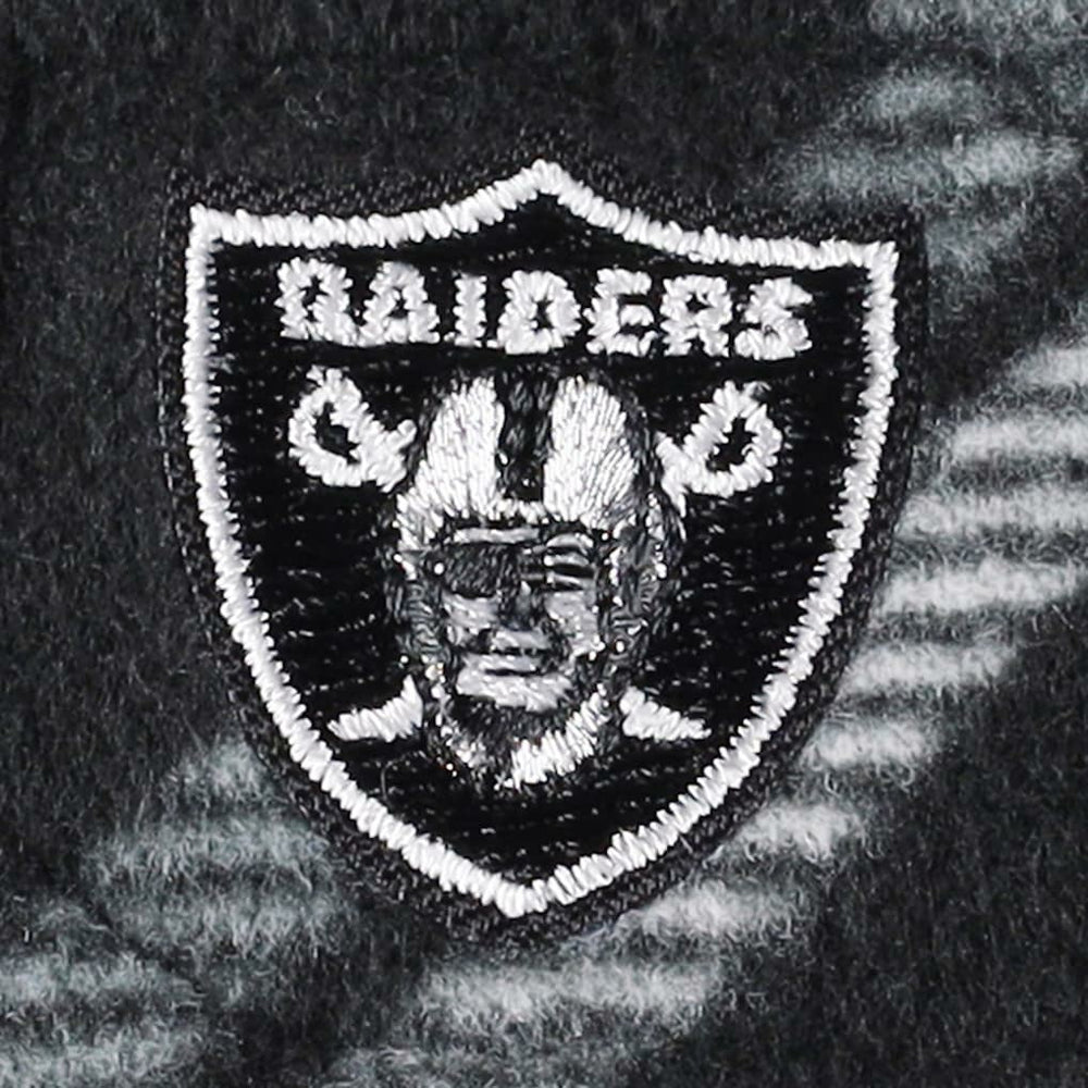 Las Vegas Raiders Antigua Industry Flannel Button-Up Shirt Jacket - Black on sale