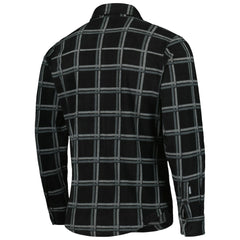 Pittsburgh Steelers Antigua Industry Flannel Button-Up Shirt Jacket - Black discount