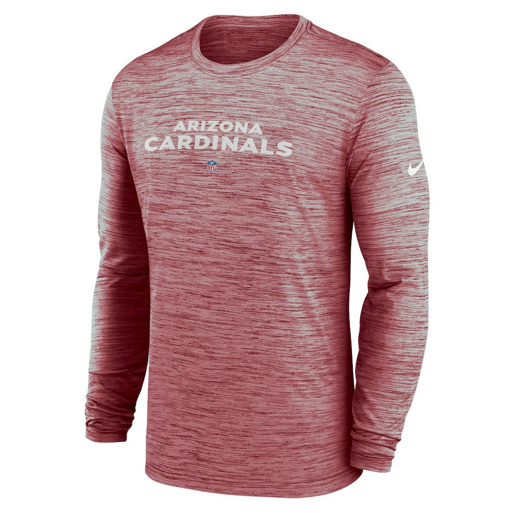 Arizona Cardinals Sideline Team Velocity Performance Long Sleeve T-Shirt - Cardinal on sale