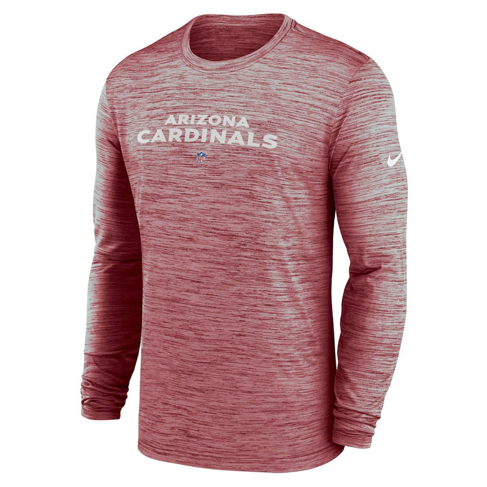 Arizona Cardinals Sideline Team Velocity Performance Long Sleeve T-Shirt - Cardinal on sale