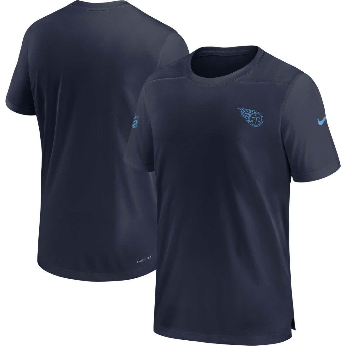 Tennessee Titans Sideline Coach Performance T-Shirt - Navy on sale