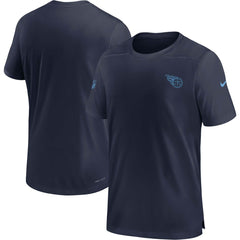 Tennessee Titans Sideline Coach Performance T-Shirt - Navy on sale
