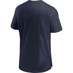 Tennessee Titans Sideline Coach Performance T-Shirt - Navy on sale