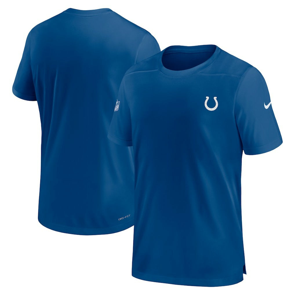 Indianapolis Colts Sideline Coach Performance T-Shirt - Royal online