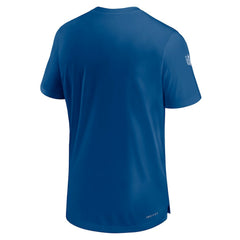Indianapolis Colts Sideline Coach Performance T-Shirt - Royal online