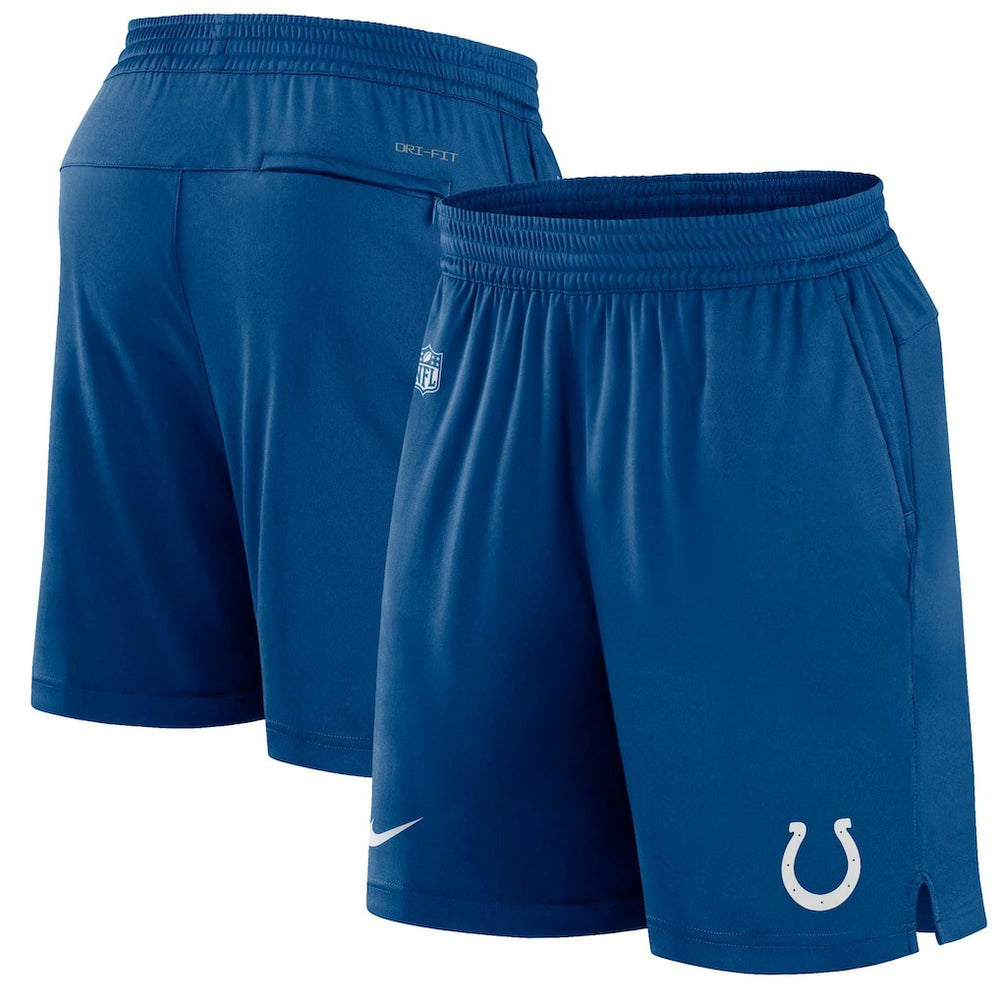 Indianapolis Colts Sideline Performance Shorts - Royal on sale