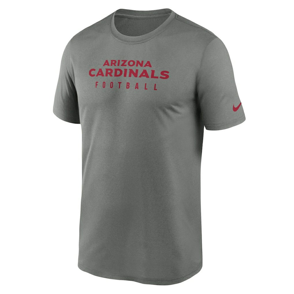 Arizona Cardinals Sideline Legend Performance T-Shirt - Heather Gray discount