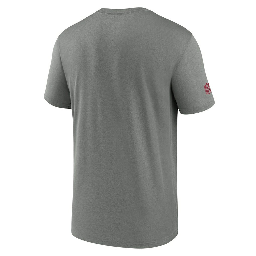 Arizona Cardinals Sideline Legend Performance T-Shirt - Heather Gray discount