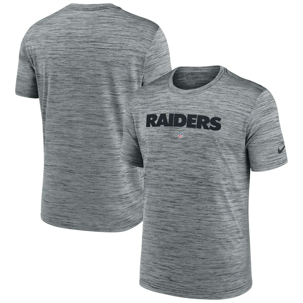 Las Vegas Raiders Velocity Performance T-Shirt - Gray on sale