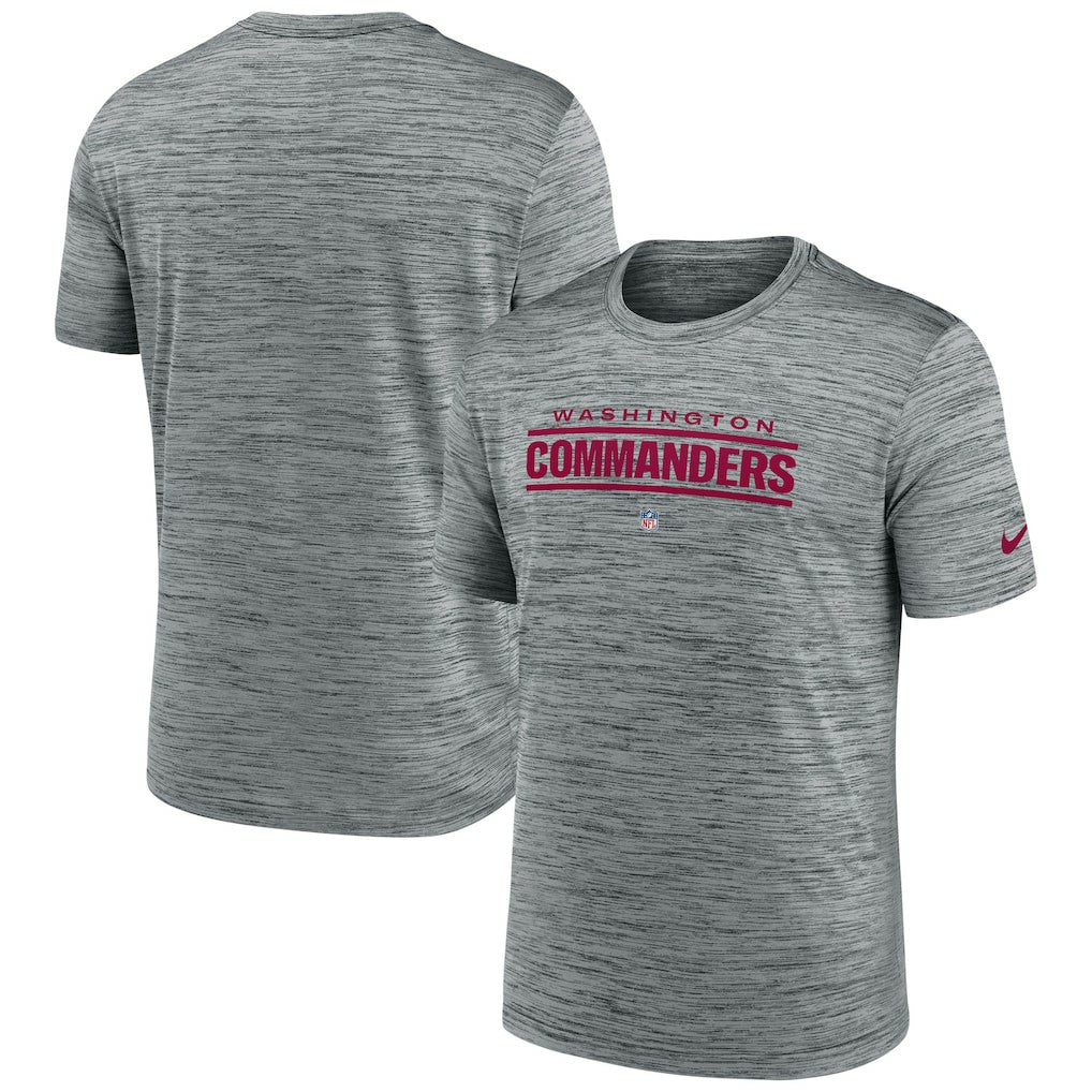 Washington Commanders Velocity Performance T-Shirt - Gray online