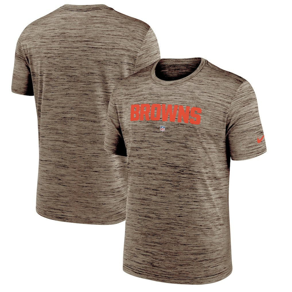 Cleveland Browns Velocity Performance T-Shirt - Brown for sale
