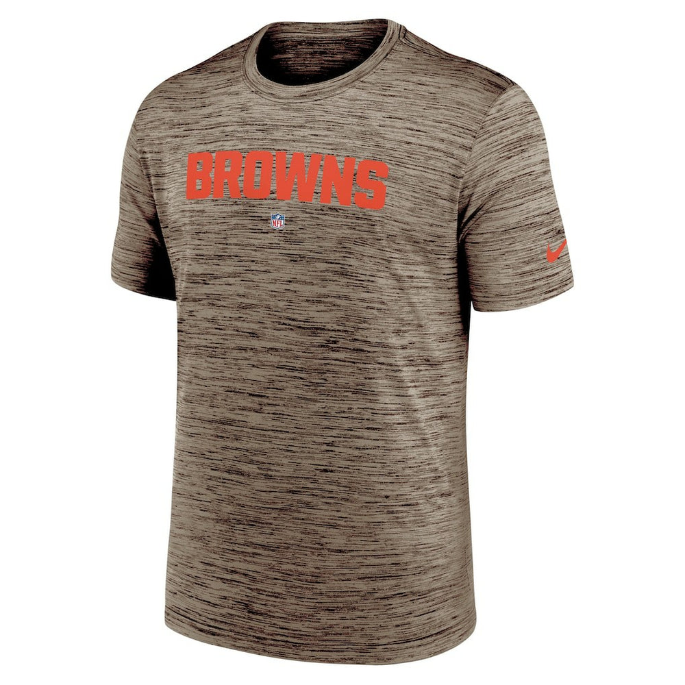 Cleveland Browns Velocity Performance T-Shirt - Brown for sale
