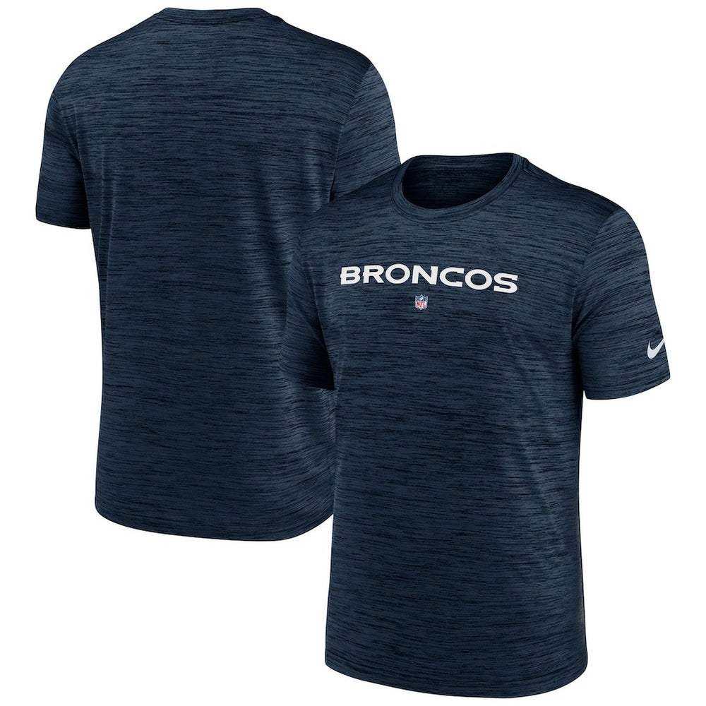 Denver Broncos Velocity Performance T-Shirt - Navy outlet