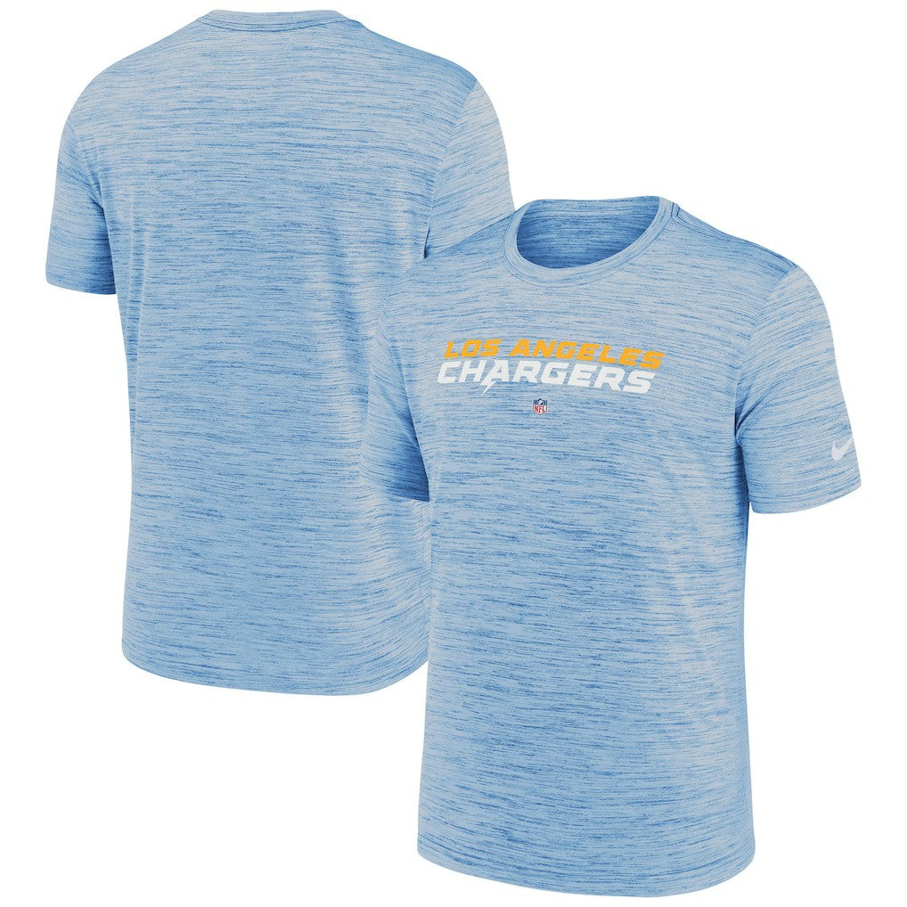 Los Angeles Chargers Velocity Performance T-Shirt - Powder Blue sale